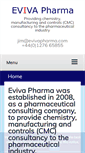 Mobile Screenshot of evivapharma.com
